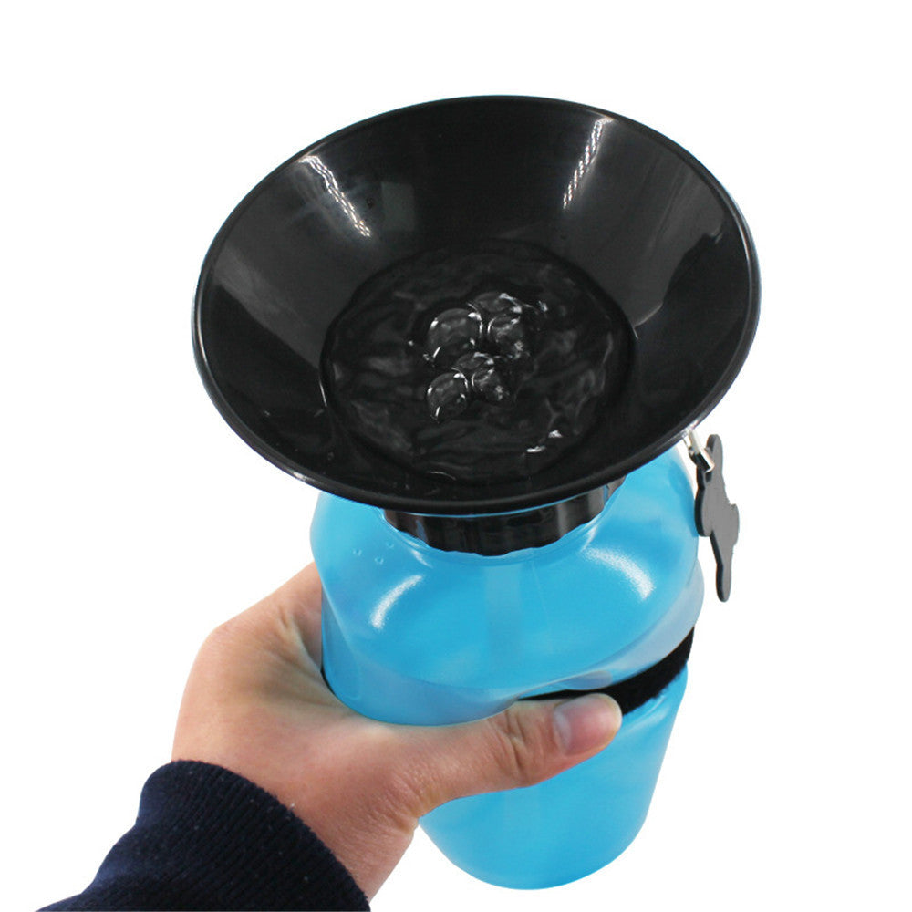 Pet Drinking Water Bottle Squeeze Type Portable